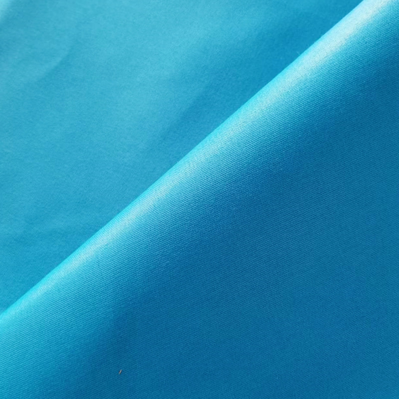 TMIE-08-1-1 70GSM 122CM Shirt Vestis mollis et nitidum fabrica 100% Polyester Materia tincta Polyester Poplin Fabrica