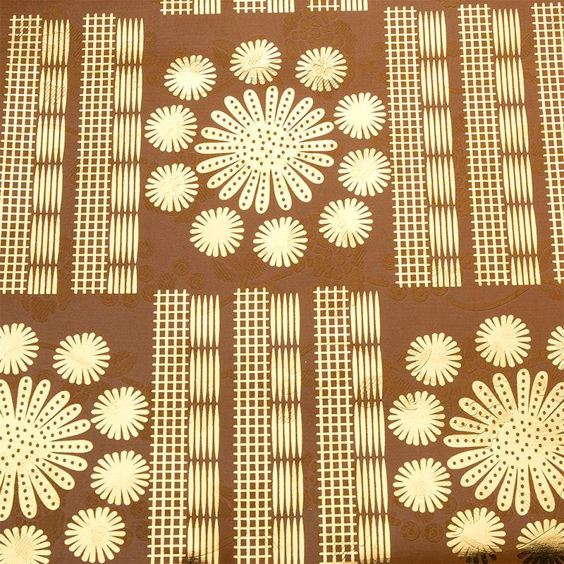 TMIE-06-5 Colores tincti Aurum Bazin Fabric caelatum