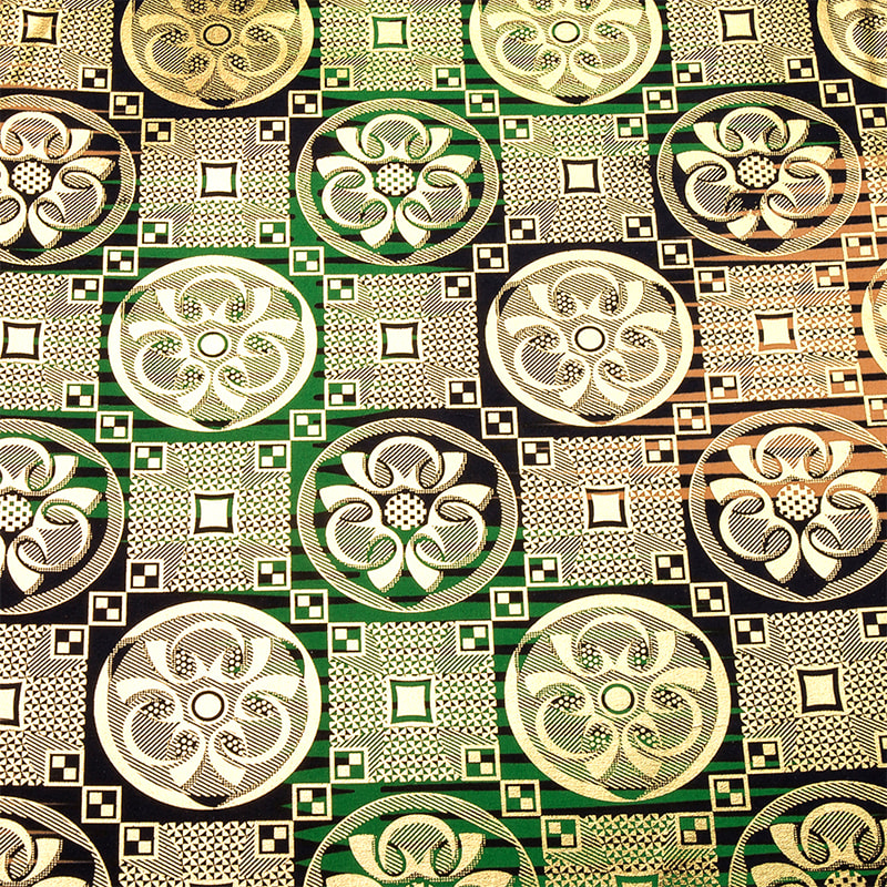 TMIE-06-6 Print Aurum Bazin Fabric
