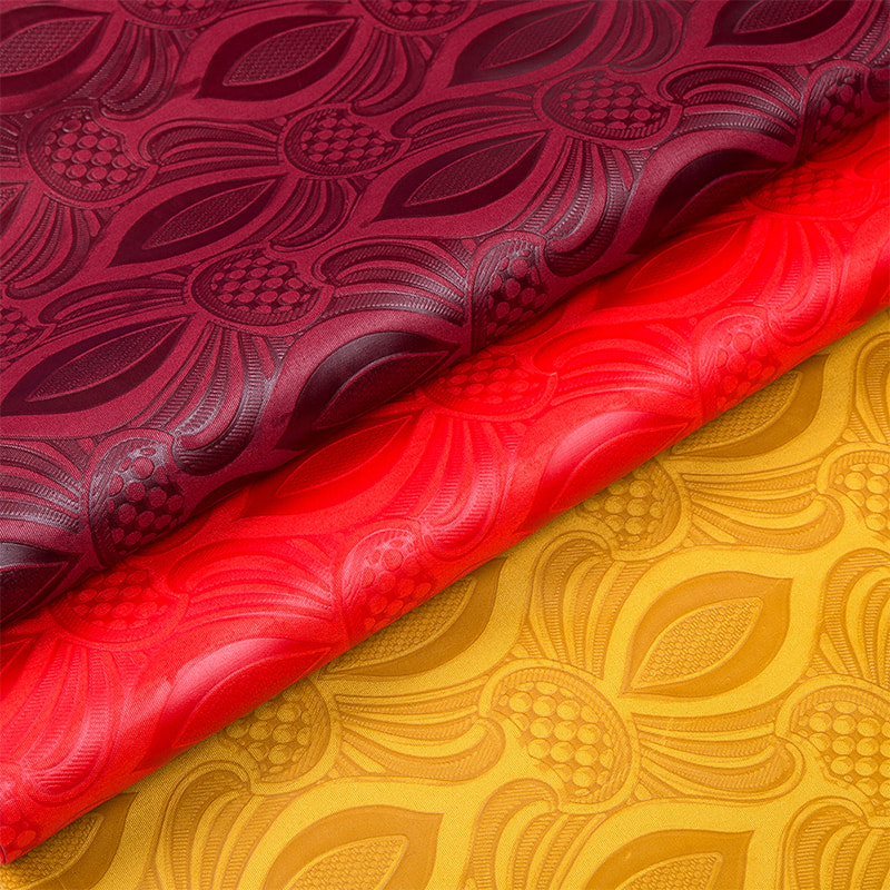 TMIE-06-4 colore tincto Bazin Fabric . caelatum