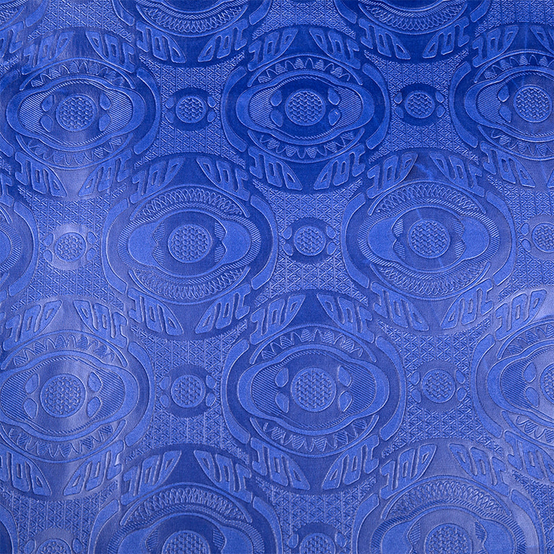 TMIE-06-4 colore tincto Bazin Fabric . caelatum