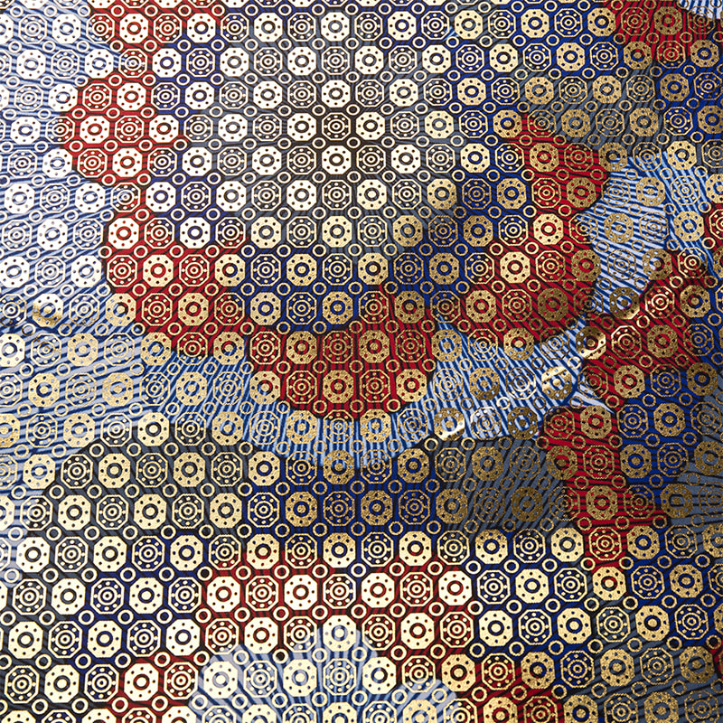 TMIE-06-6 Print Aurum Bazin Fabric