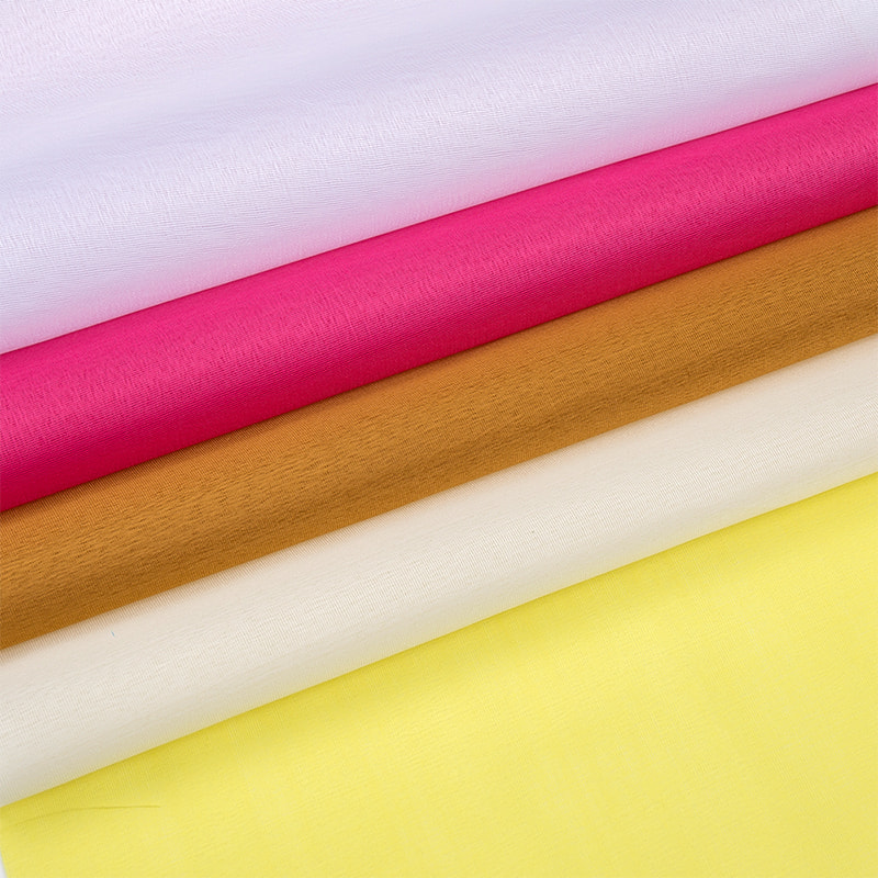 TMIE-08-5-1 115CM Latitudo levis ponderis 65GSM Lorem Coloris et plusquam 100+ colorum Lining Polyester Poplin Fabrica tincta