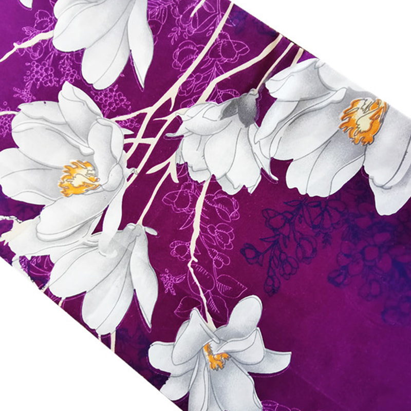TMIE-10-4 70GSM Levis Pondus Pigmentum Print Design Polyester Plain texta Bedsheet Fabric