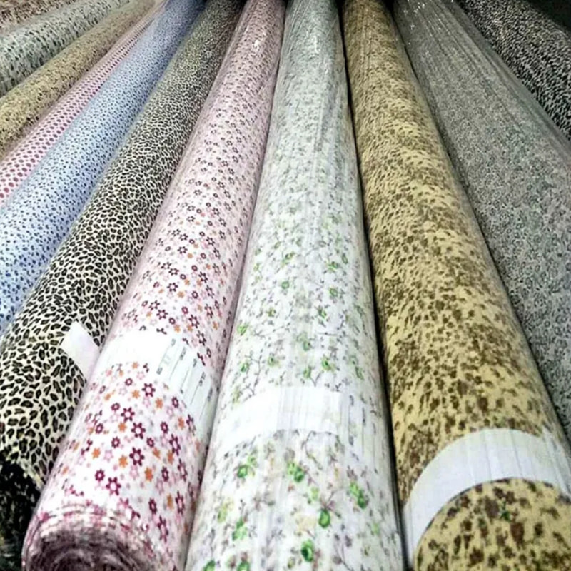 TMIE-08-3-1 115CM Latitudo leve pondus 110GSM nativus Print Pattarn Polyester Poplin Fabric