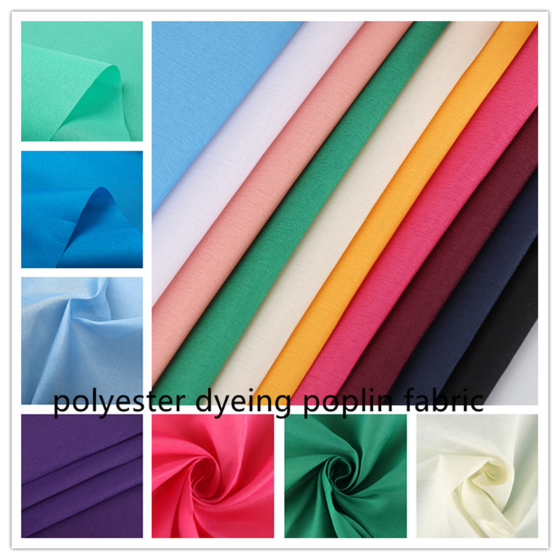 TMIE-08-5-2 112CM Latitudo levis ponderis 75GSM customised Coloris et Colorum Plusquam 100+ Colorum Lining Polyester Poplin Fabric