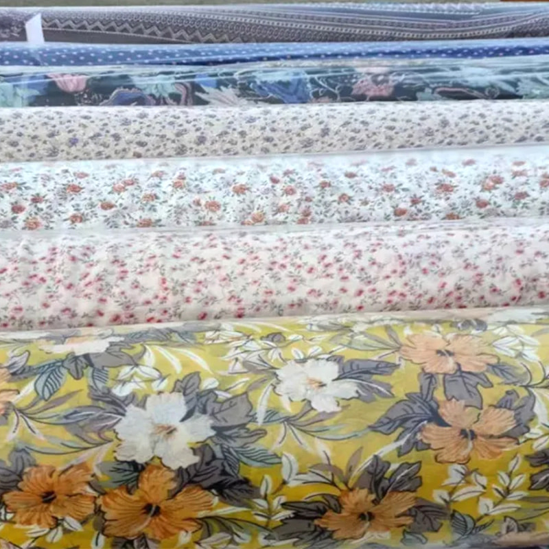 TMIE-08-3-3 120GSM customized Print Twill Polyester Poplin Fabric