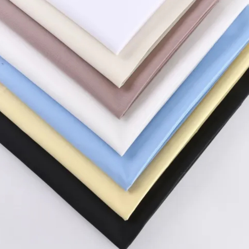 TMIE-08-4-2 Colores Medii Pondus 115GSM Dyed Colores Polyester Poplin Twill Fabric
