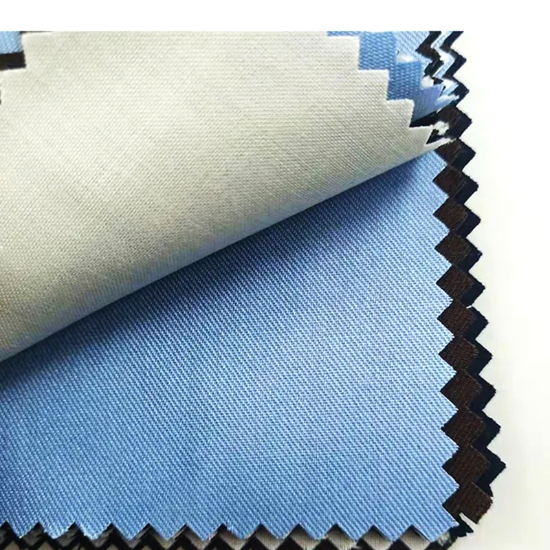 TMIE-08-4-2 Colores Medii Pondus 115GSM Dyed Colores Polyester Poplin Twill Fabric