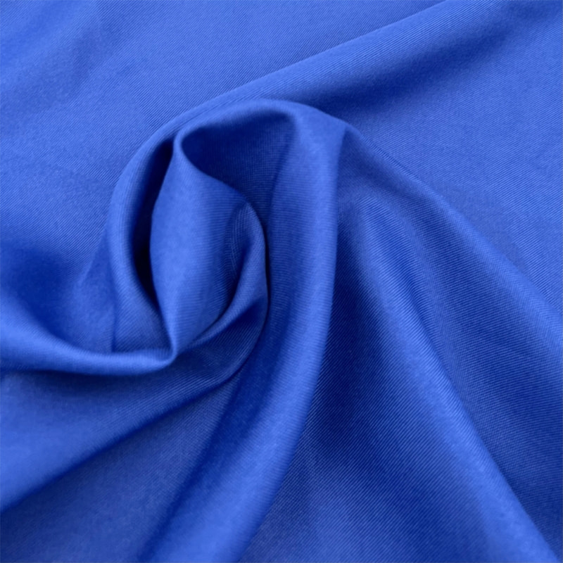 TMIE-03-1-4 Twill Blue Middle Pondus 150 GSM Minimatt Polyester Fabric