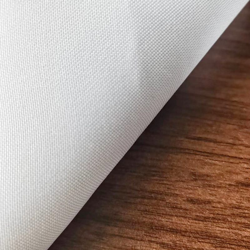 TMIE-03-1-6 Medii ponderis 180 GSM Whiten Minimatt Polyester Fabric