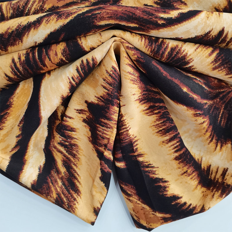 TEMPUS-15-2 -2 150CM Latitudo leve pondus 110GSM 4way Protende Print Exemplum Polyester Fabric