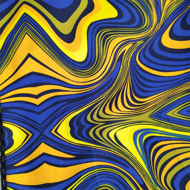 TEMPUS-15-2-4 120 GSM 4 via Print Pattern Polyester Fabric